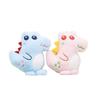 Cute Cartoon Dinosaur Plush Keychain Colorful Soft Stuffed Animal Gifts