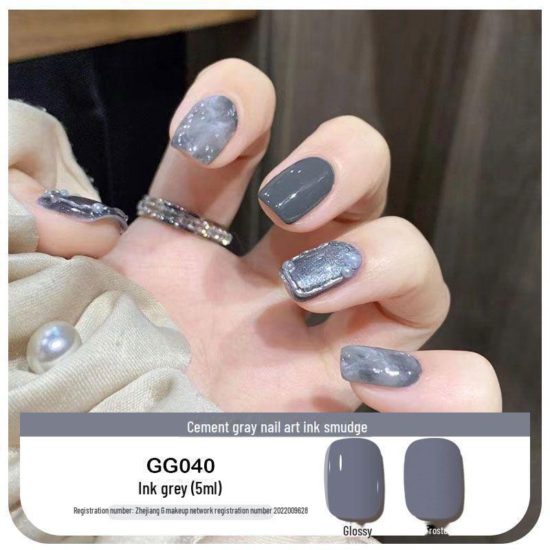 Platinum Haifei Nude Ice Gel Nail Polish - Модный прозрачный нюд от Xiaohongshu