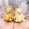Soft Fat Shiba Inu Cute Dogs Stress Release Squishy Squeeze Pinch Rubber Doll Mini Pets Figurine Table Ornaments