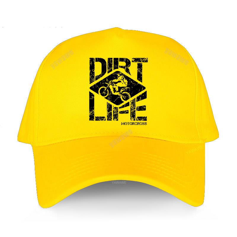 Черная повседневная бейсболка с принтом для мальчиков, Dirt Bike Life, мотоцикл для мотокросса, мужская и женская летняя шапка, спортивный капот Snapback на открытом воздухе