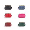 New Fashion Women Wallet Genuine Leather Coin Purse Female Coin Wallet  Lady Change Handbag Metal Bar Opening Wallet