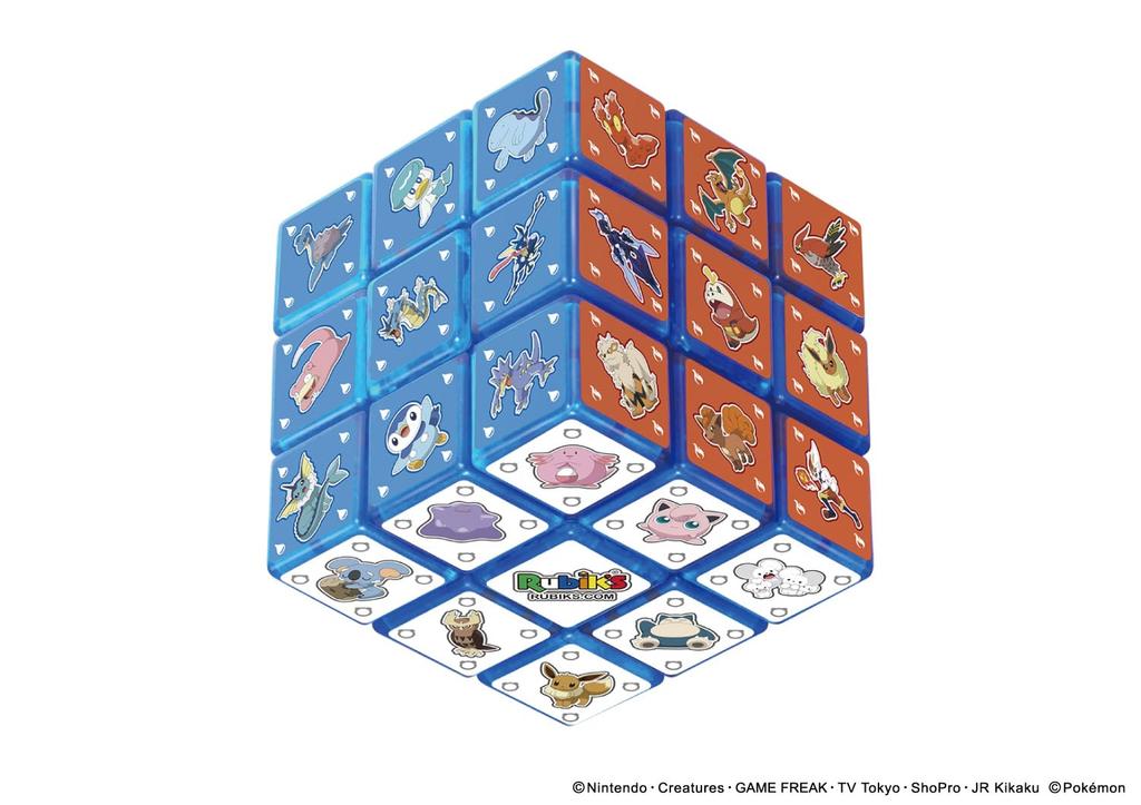 Куб Покемон Рубикс версия СИНИЙ