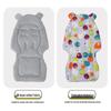 Universal Cotton Cushion Pad for Baby Strollers and High Chairs - Thickened, Four Seasons Use (Autumn/Winter Backrest, Umbrella Stroller).