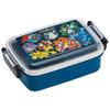 Children's Bento Box, 450ml, with a Soft Dome-Shaped Lid, Single Tier, Made In Japan, Pokemon Design, Size 25, Boys (RBF3ANAG-A)