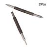 2pcs Spring Tool Hammerless Nail Set Center Punch Positioning Fixer 3500 PSI Hinge Pin Nail Woodwork Drill Bit Door Pin Removal