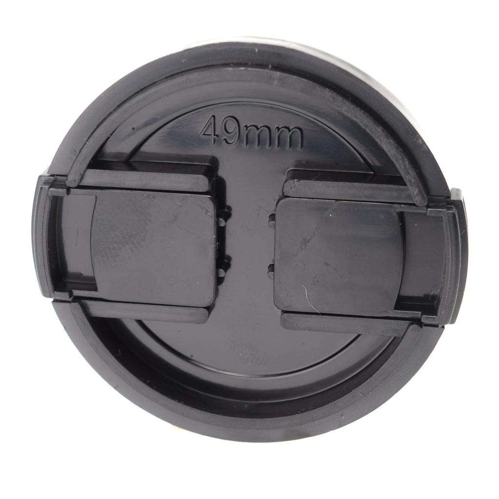 Etsumi Lens Cap 49mm Lens Cap II 49mm Black One-Touch VE-2360