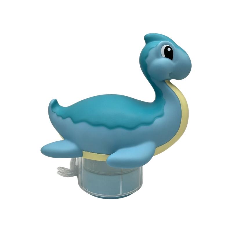 Small Pool Chlorine Dispenser For Mini Chlorine Tablets Holds Up To 4 Tablets marine Creature Duck Style