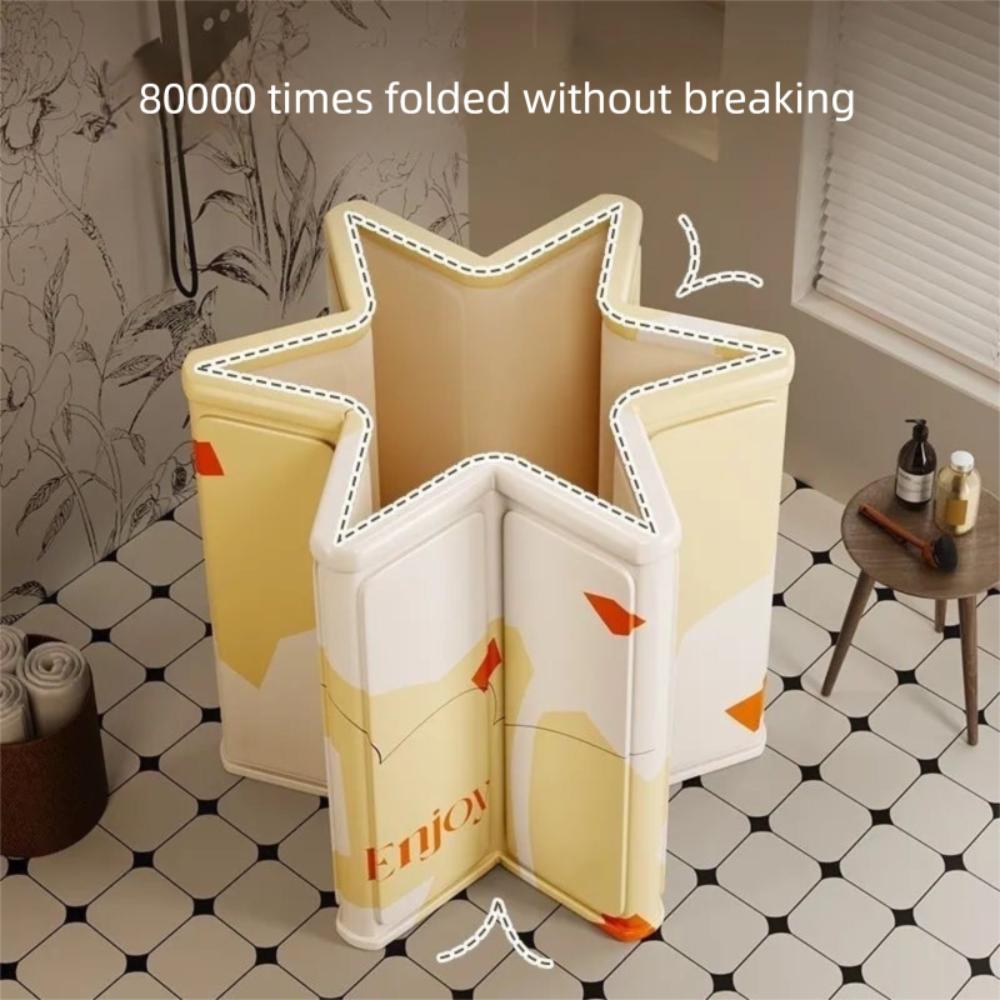 Круглая Увеличенная Складная Ванна Ведро для Ванны для Всего Тела Портативная Портативная Ванна Бытовая