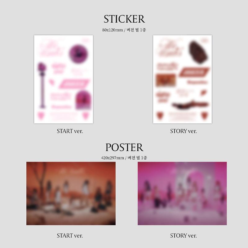 UNIS Первый мини-альбом WE UNIS (НАЧАТЬ вер./ИСТОРИЯ вер.)