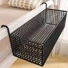 Hollow Hanging Storage Rack No Drill Door Bedroom Organizer Bedside Hanging Basket  Bathroom
