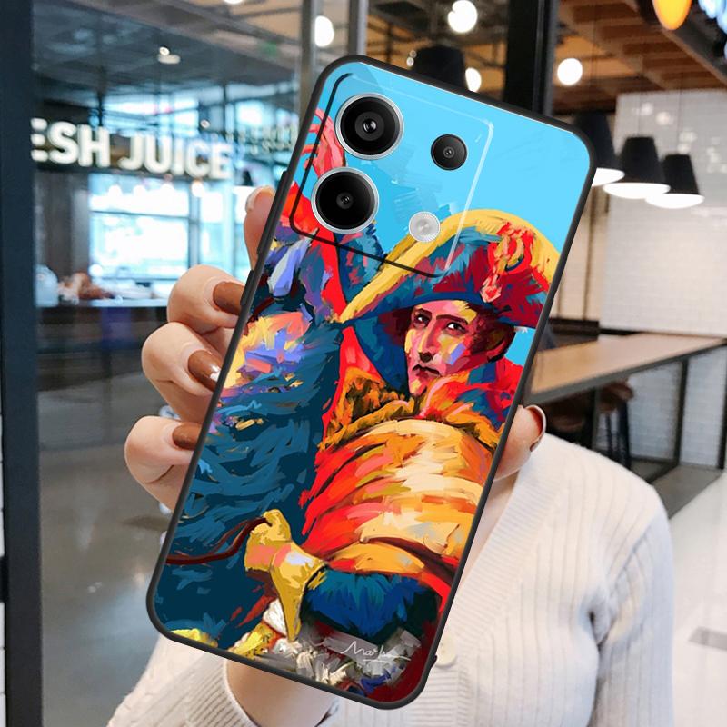 Чехол Napoleon Bonaparte для Xiaomi Redmi 13C 12C 9C 10C Redmi Note 13 Pro 9 10 11 12 Pro 9S 10S 11S 12S