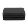 Slots Embedded Portable Travel Storage Bag For Watch/Daily Necessities Storage Box Leather Zipper Watch Box
