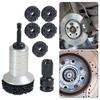 Wheel Hub Resurfacing Kit Precision Rust Removal Tool Wheel Stud Cleaner Easy Installation Automotive