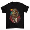 Chewbacca Moon T-Shirt Mens Unisex Star Wars Chewie Han Solo Jedi Sith Movie New