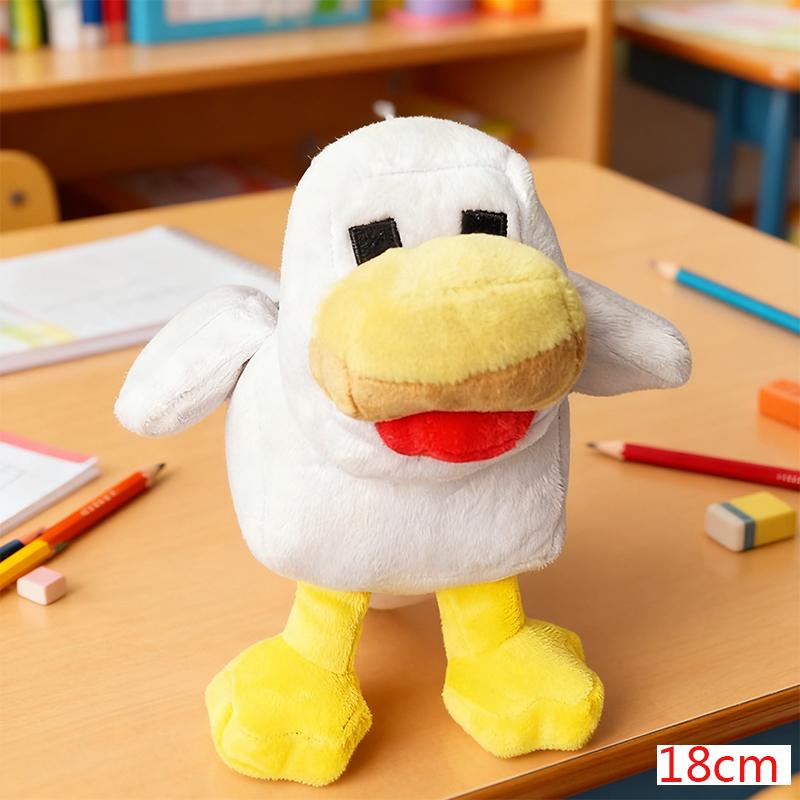 18cm Chicken Plush Toy - Cute Stuffed Soft Decoretion Doll Children's Gift Movie Peripherals