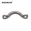 304 & 316 Stainless Steel U-Shaped Saddle Handle with Hump Fixed Buckle for Yacht Bow