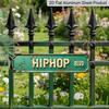 15.7×3.94inch Metal Sign, Featuring a Vintage Hip Hop Boulevard Street Design. Aluminum decorative sign - This Metal Wall Art Serves As Urban Retro