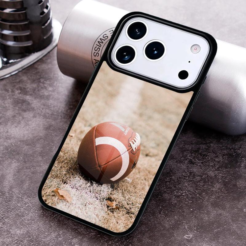 Чехол для телефона в виде мяча для регби для iPhone 17 16 15 Pro Max Air 14 13 12 11 Plus Ударопрочный Capa Чехол