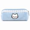Plush Pencil Case Cat Embroidery Pencil Pouch Kawaii Stationery Pouch  School Supplies