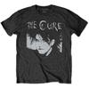The Cure-Robert Smith Illustration-Large Black T-shirt