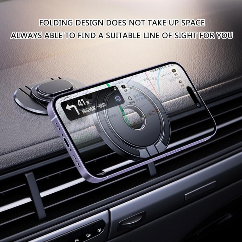 Magnetic Phone Mount,Magnetic Phone Holder for Car, Dashboard Phone Holder Mount 360 Adjustable,Mount for Phone