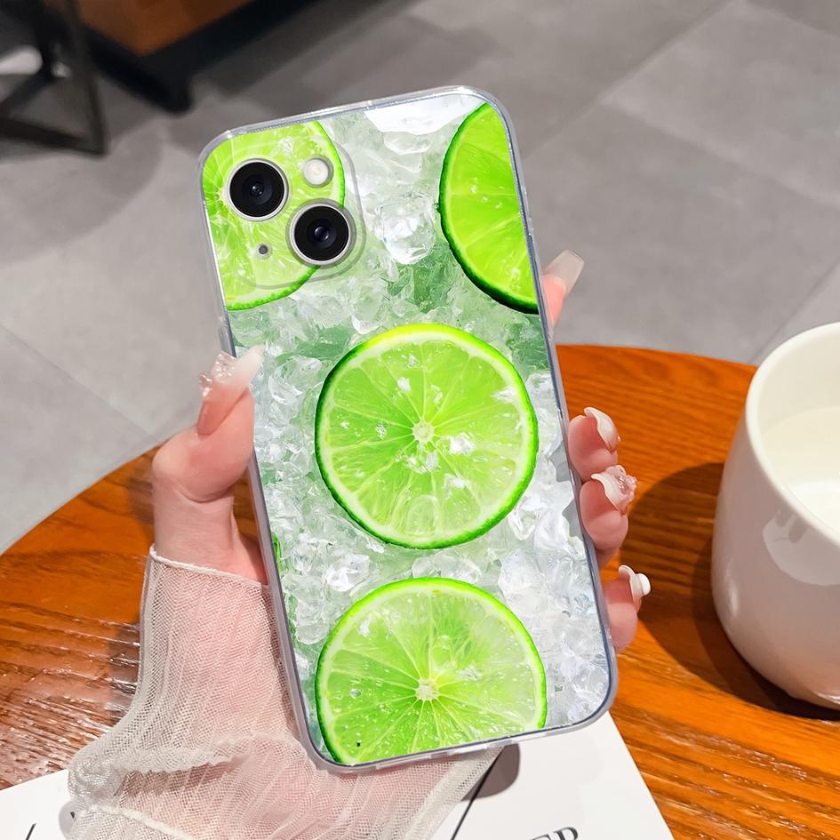 Для Apple iPhone X XS XR SE 11 12 13 14 15 Pro Max чехол Мягкий силиконовый противоударный прозрачный матовый модные этикетки с защитой от падения для бампера iPhone