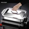 Прямоугольная форма для жарки и выпечки из нержавеющей стали HUIHUADU (2-Pack)