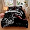 Venom'S Dark Presence Print 3Pcs Bedding Setduvet Cover With 2 Bedropillowcase Home Birthday Gift