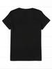 Party Like The 80s Women's Tee - Retro Graphic, Casual Black Top