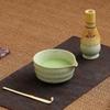 4Pcs Ceramic Matcha Whisk Stand Kit Vintage Matcha Chasen Set Elegant Matcha Tea Set Tea Room