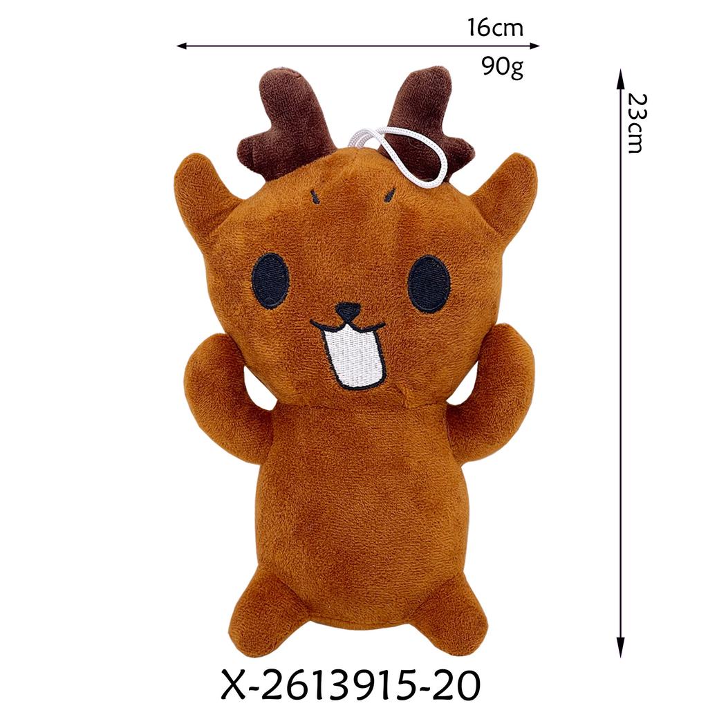 Horror 99 Nights In The Forest Deer Monster Deer Anime Cartoon Stuffed Doll Plush Toy Kids Birthday Gift
