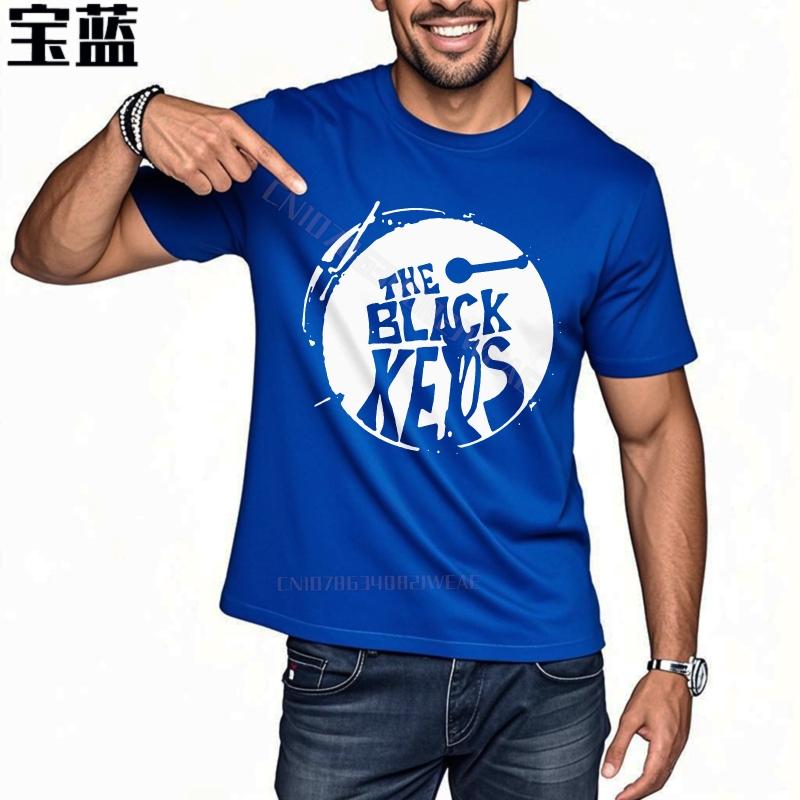 Teeshirt Black Plus Size Tshirt The Black Keys Drum Adult Comfort Tshirt Cool Travel New Teeshirts