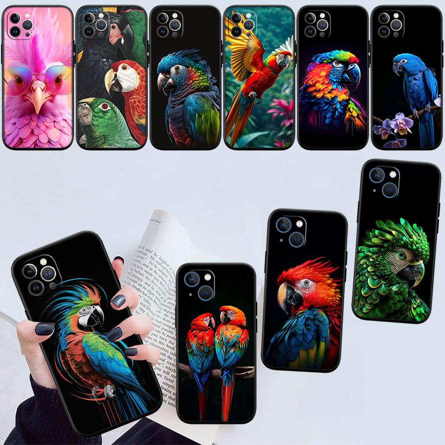 Чехол для телефона с рисунком попугая для OPPO A40 A60 A80 A15 A16 A16K A12 A17 A17K A54 A54S A53 A53S A55 A56 A57 A98 F23