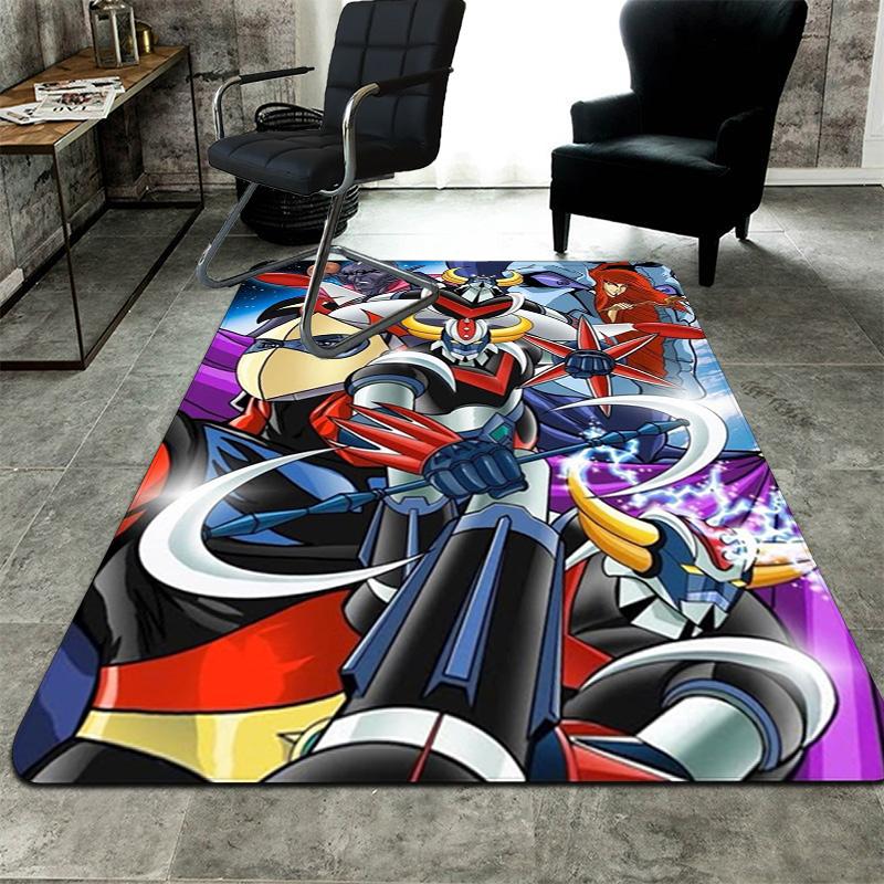 Mazinger Z Rug Floor Mat for Living Room or Bedroom Soft and Comfortable Carpet a Gift for Birthday and Holiday.MFF0918297