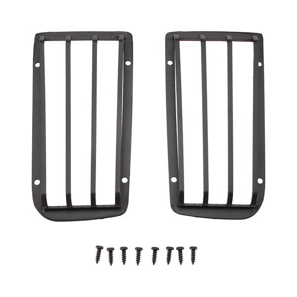 Rear Bumper Light Covers, Front Fog Light Covers, and Taillight Protectors for Jetour Travelers (Models 23-24) - 1 Pair.