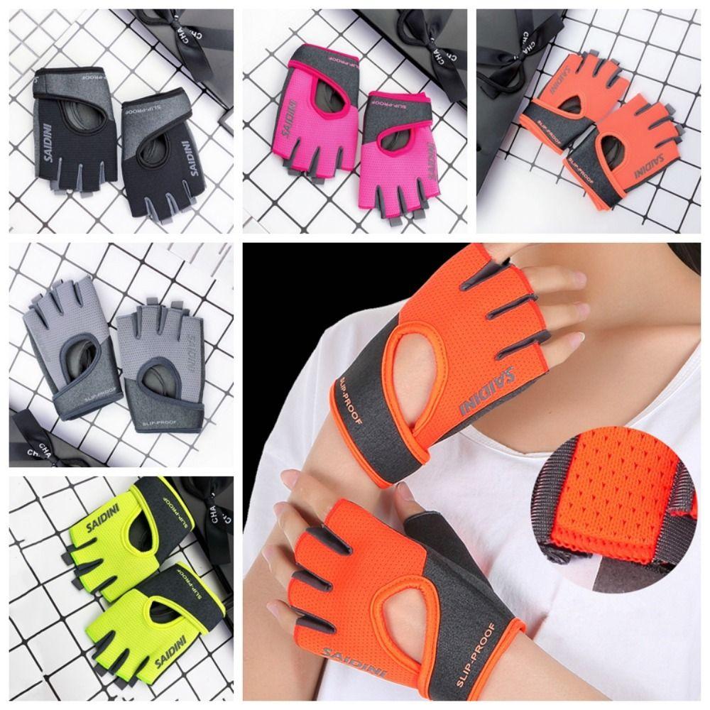 1 пара высокоэластичных гантелей, дышащие перчатки, противоскользящие перчатки для йоги с половиной пальцев, унисекс