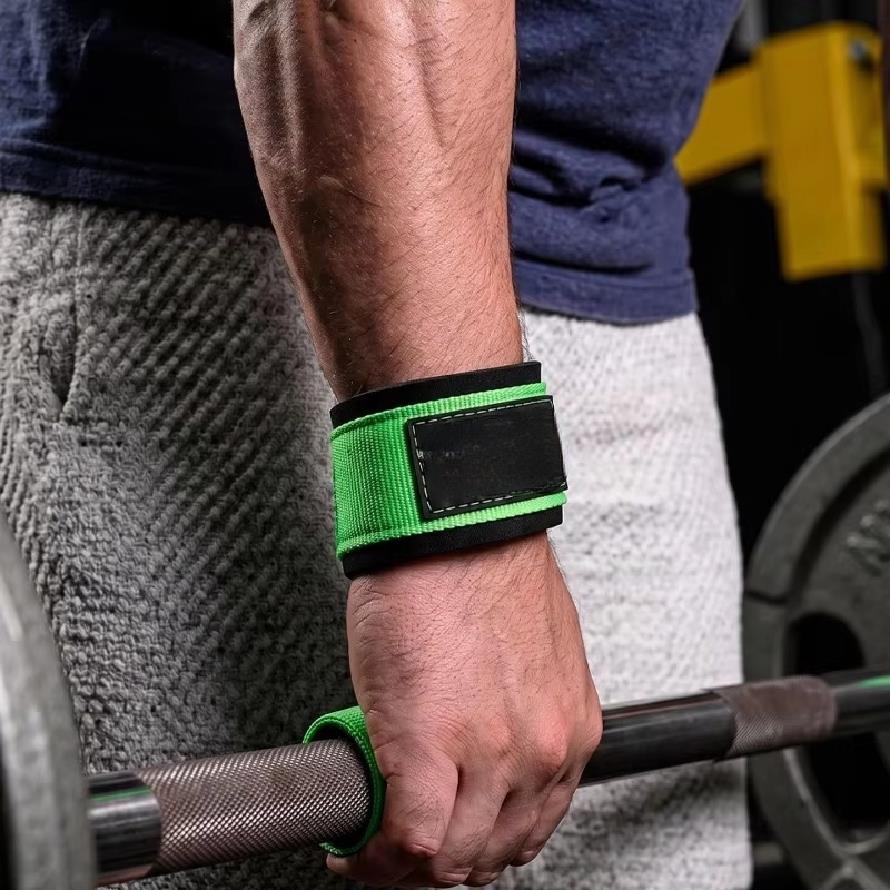 Heavy Duty Weight Lifting Straps 1 Pair Quick Wrap Non-Slip Gym Lifting Wrist Straps for Deadlift Dumbbell Pull Up Powerlifting 1