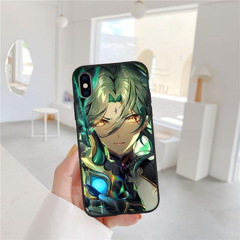 LO47 Genshin Impact Phone Case for Samsung Galaxy M06 M15 M16 M35 M55 M56 A36 A42 A50 A50S A51 A52 A32 A33 A05 A05S A06 A16 A20