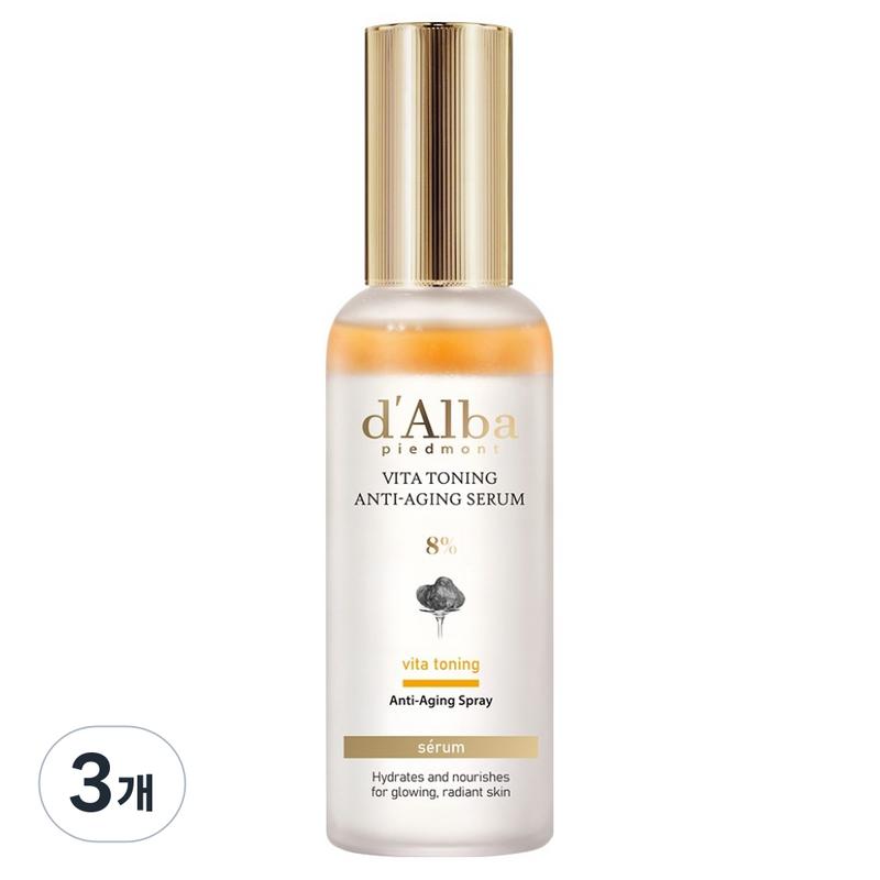 d'Alba Vita Toning Anti-Aging Spray Serum 8%, 70ml, 3 pcs