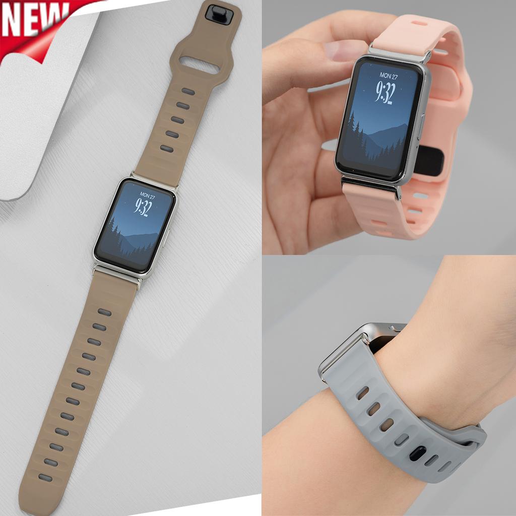Для Samsung Спортивный силиконовый ремешок для Samsung Galaxy Fit3 Смарт-часы Сменный браслет на запястье для Galaxy Fit 3 Браслет