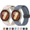 Ремешок без зазоров для Samsung Galaxy Watch 7 FE 5 6 4 Classic 5 pro 44 мм Магнитный силиконовый браслет ремешок Galaxy Watch6 watch4 Ремешок