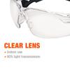BOLLE SAFETY BSSI Matte Black Clear Lens RUSH+