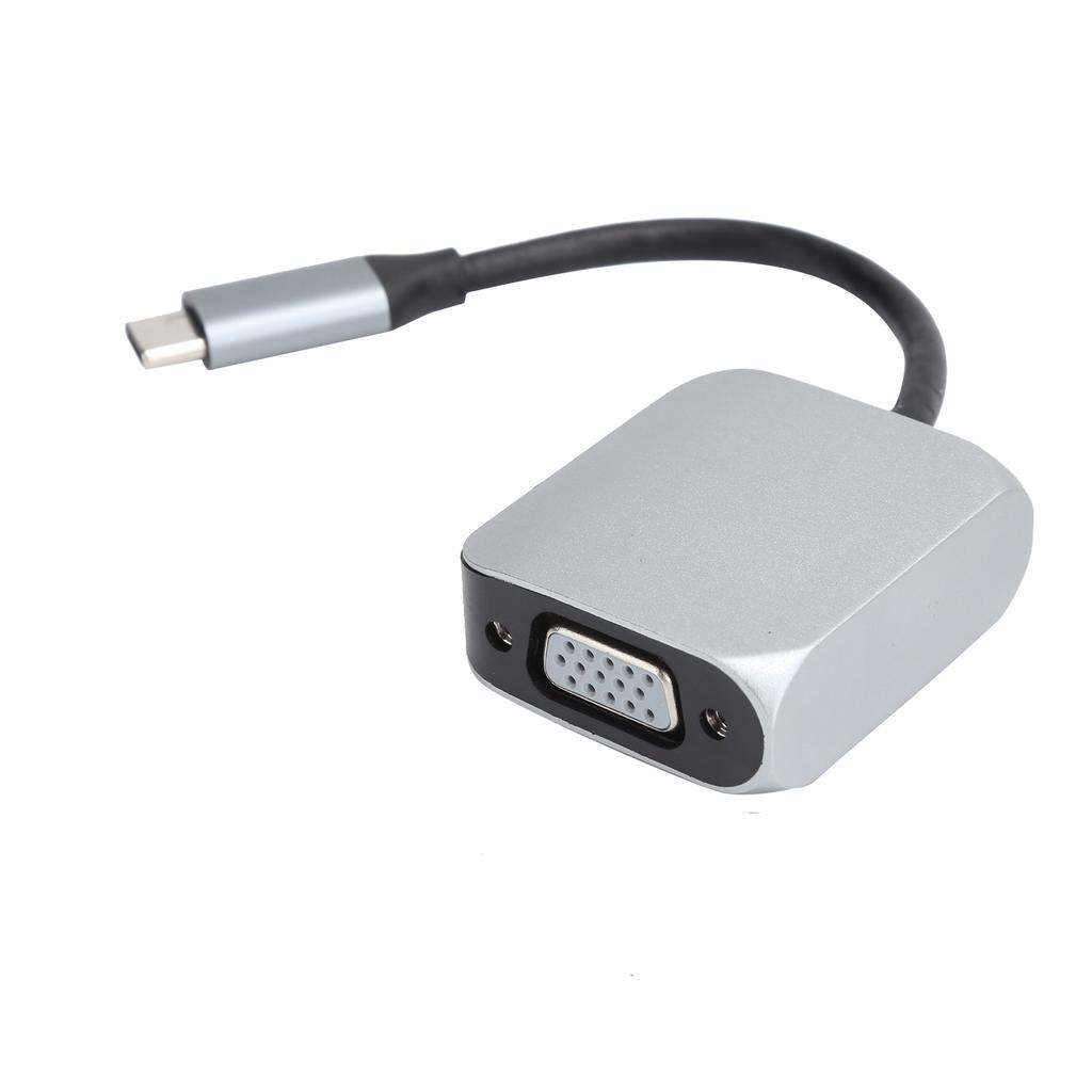 Совместимость с Type-C на HDMI + 1080P VGA USB-концентратор Адаптер док-станции Plug and Play