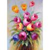 DIY Flower 5D Diamond Painting Full Round Drill Cross Stitch Kit Diamond Embroidery Mosaic Rose Resin Wall Art Gift Home Decor
