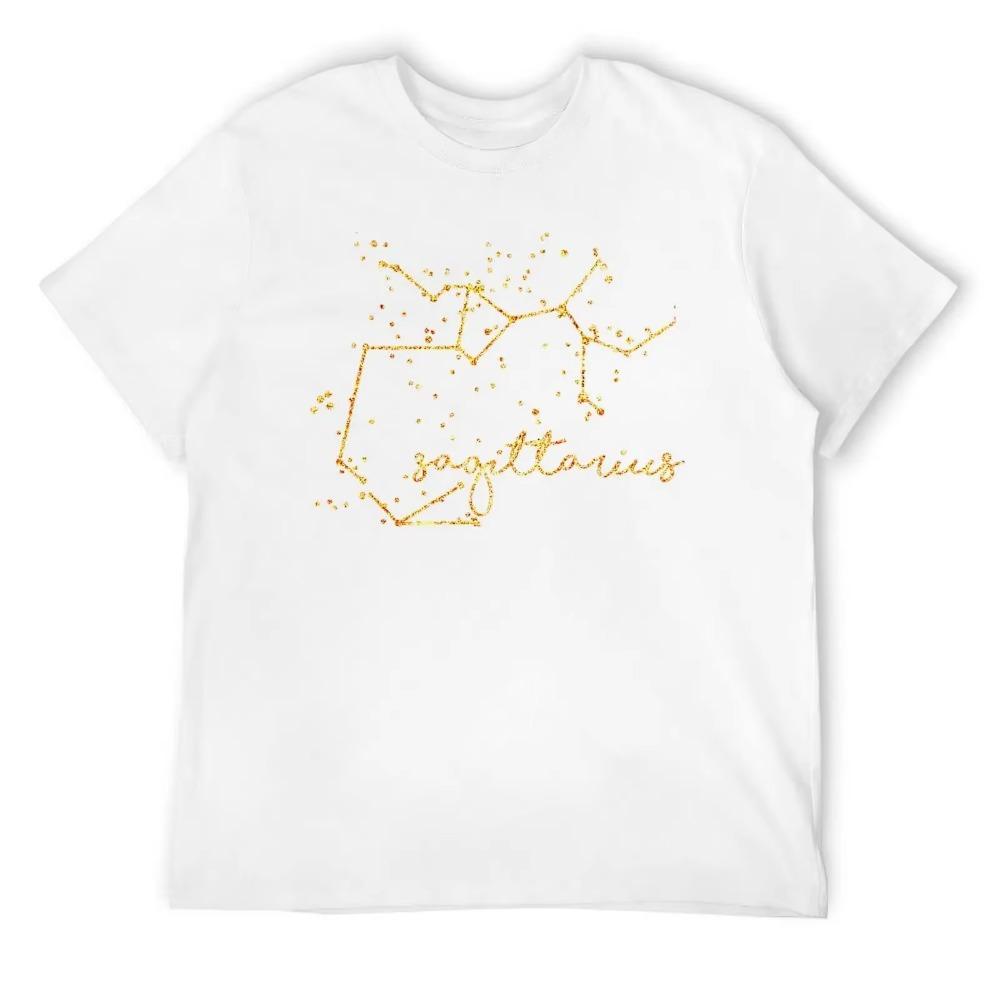 Созвездие Стрельца Двенадцать (15) Футболка Harajuku Sports Top Tee Novelty Funny Novelty Leisure USA Size