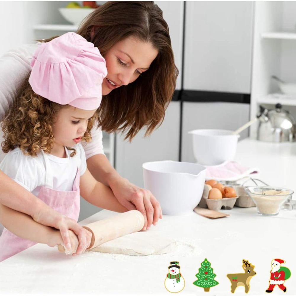 Xmas 3D DIY Kitchen Stainless Steel Baking Tools Christmas Decoration Biscuit Mold Cookie Cutters