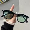 New Small Frame Oval Shape Sunglasses Men'S Vintage Sun Glasses Women Outdoor Leisure Eyewear Uv400 Glasses