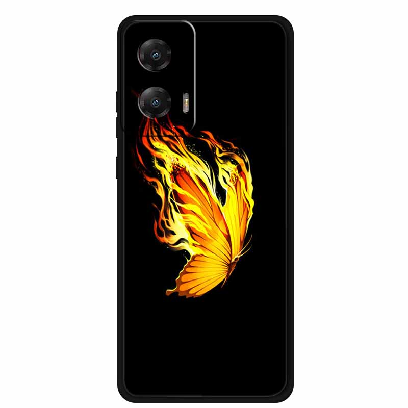 Для Moto G85 5G Чехол ТПУ Животные Мягкий Силикон Задняя Крышка Чехлы Для Телефона Для Motorola Moto E14 MotoG85 Волк Защитный Крутой funda