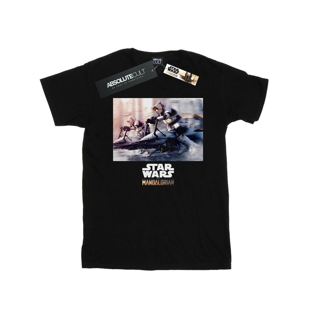 Star Wars Mens The Mandalorian Scout Troopers T-Shirt