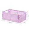 Carefully Selected Foldable Desktop Storage Basket - Plastic Hollow Design for Daily Home Use